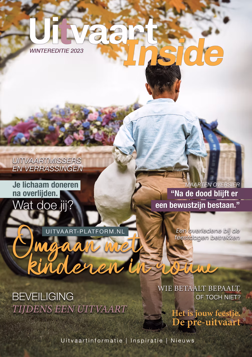 Glossy uitvaartmagazine Uitvaart-Inside 3e editie